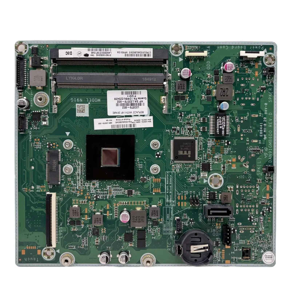 HP All-in-one 20-C Motherboard DAN91GMB6D0 L03379-602 with J4005 CPU - Bighao-era Laptop Part