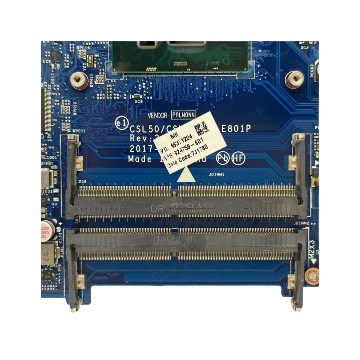 HP Pavilion 15-BS Motherboard LA-E801P 924759-601 with i7-7500U R520-2GB - Bighao-era Laptop Part