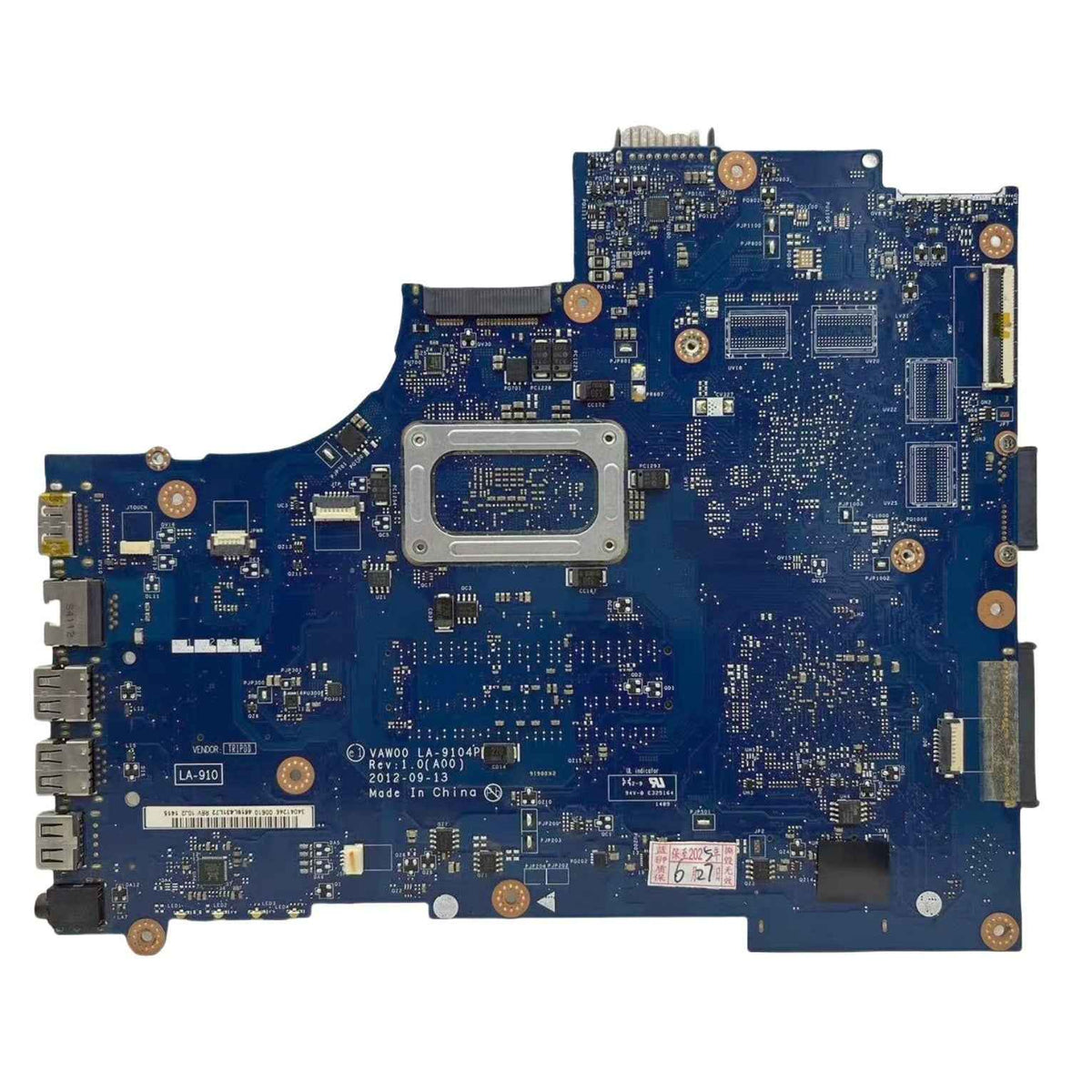 Dell Inspiron 3521 Motherboard LA-9104P CN-07R0R1 with i5-3337U CPU - Bighao-era Laptop Part