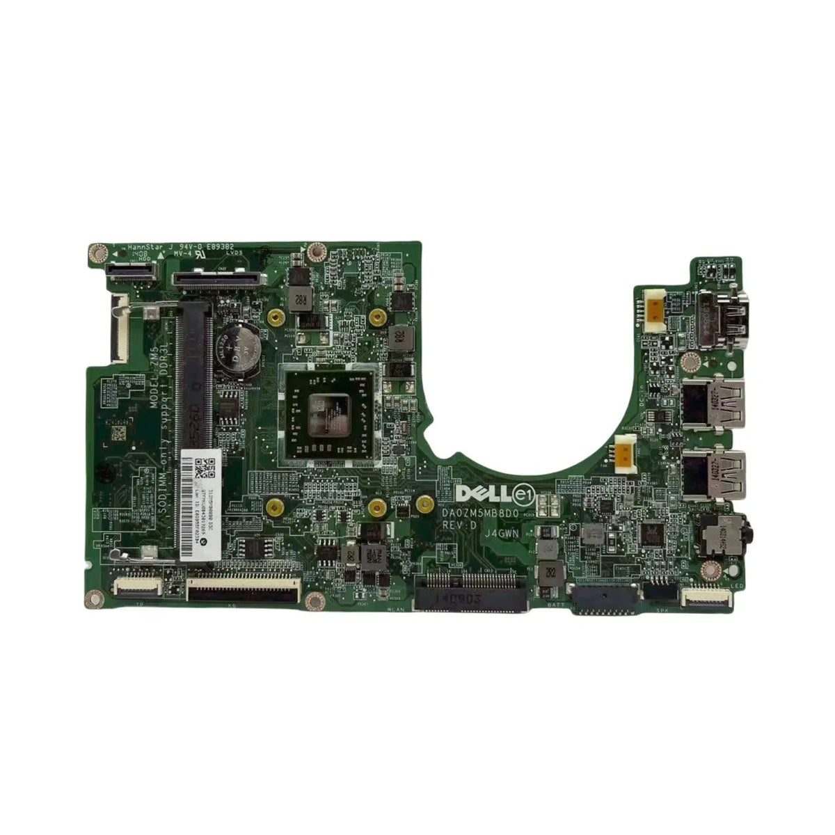 Dell Inspiron 11 3135 Motherboard DA0ZM5MB8D0 CN-0PCKF0 with A6-1450 CPU - Bighao-era Laptop Part