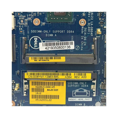 Dell Inspiron 15-5565 Motherboard LA-D804P CN-0D8YN1 with E2-9000 R5 520-2GB - Bighao-era Laptop Part