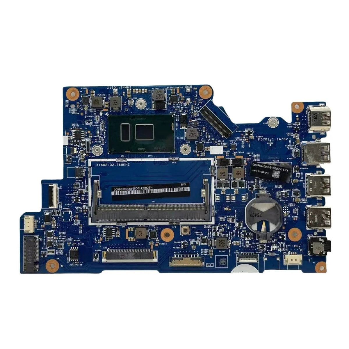 Acer Spin 5 SP513-51 Motherboard 16801-1M NB.GK411.005 with i5-7200U CPU - Bighao-era Laptop Part