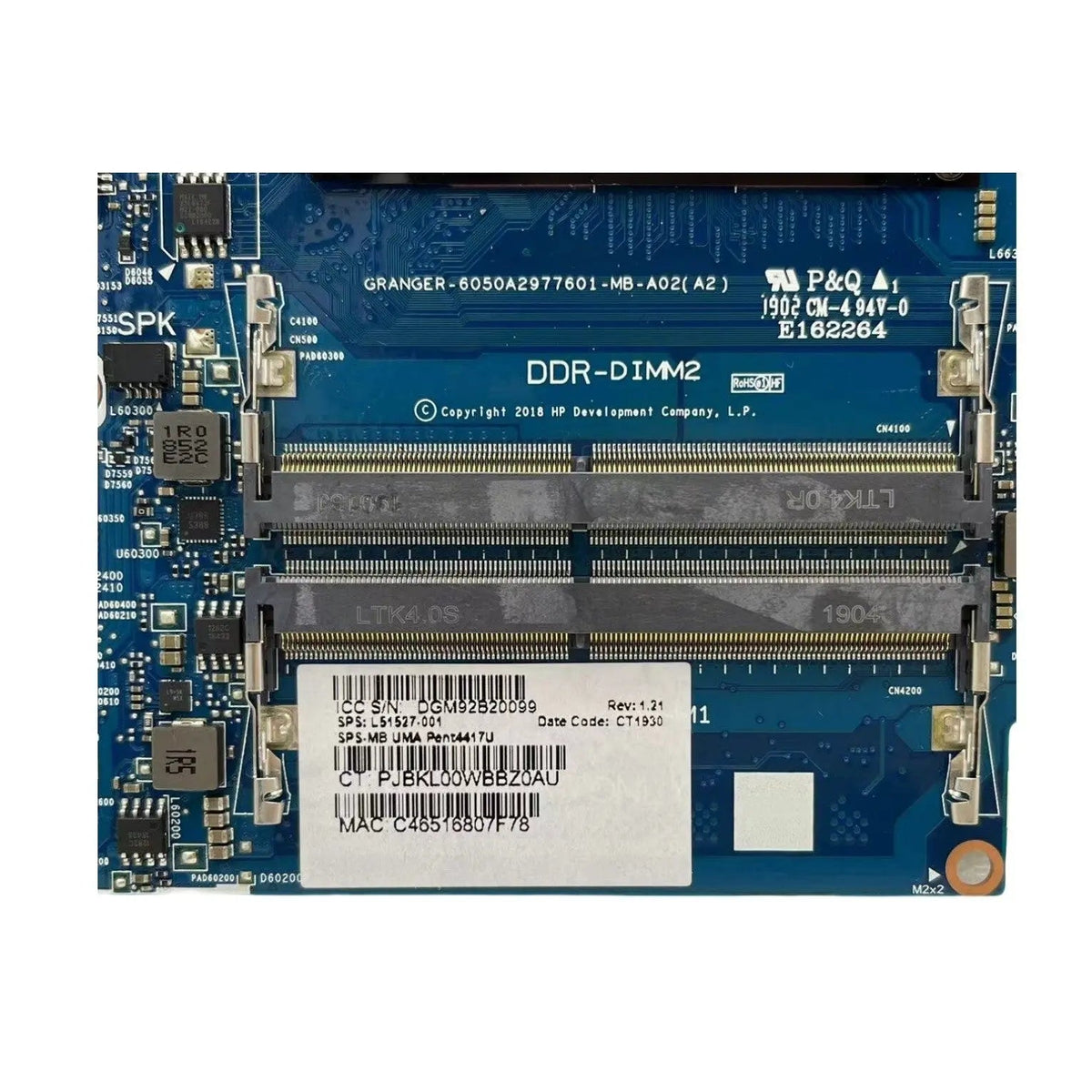 HP 14-CF 247 G7 Motherboard 6050A2977601 L51527-001 with 4417U CPU - Bighao-era Laptop Part