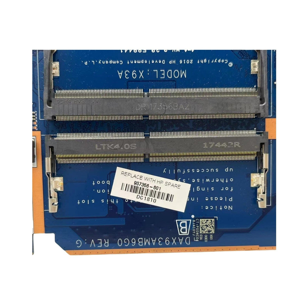 HP Pavilion 455 G4 Motherboard DAX93AMB6G0 907356-601 with A10-9600 CPU - Bighao-era Laptop Part