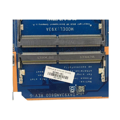 HP Pavilion 455 G4 Motherboard DAX93AMB6G0 907356-601 with A10-9600 CPU - Bighao-era Laptop Part
