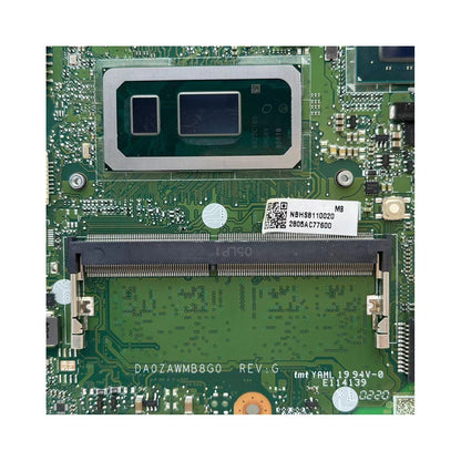 Acer Aspire A515-55 Motherboard DA0ZAWMB8G0 NB.HS811.003 with i5-10210U MX350-2GB 4GB-RAM - Bighao-era Laptop Part