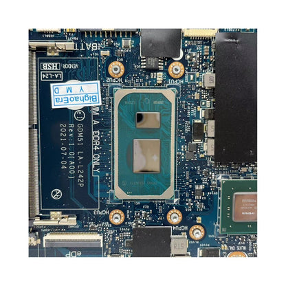 Dell Inspiron 15 3511 Motherboard CN-0TN0C6 LA-L242P with i7-1165G7 CPU MX350-2GB - Bighao-era Laptop Part