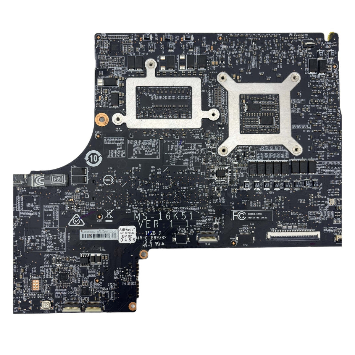 MSI GS63 Stealth 8RE Motherboard MS-16K51 607-17B51-07S with i7-8750H CPU GTX1060-6GB - Bighao-era Laptop Part