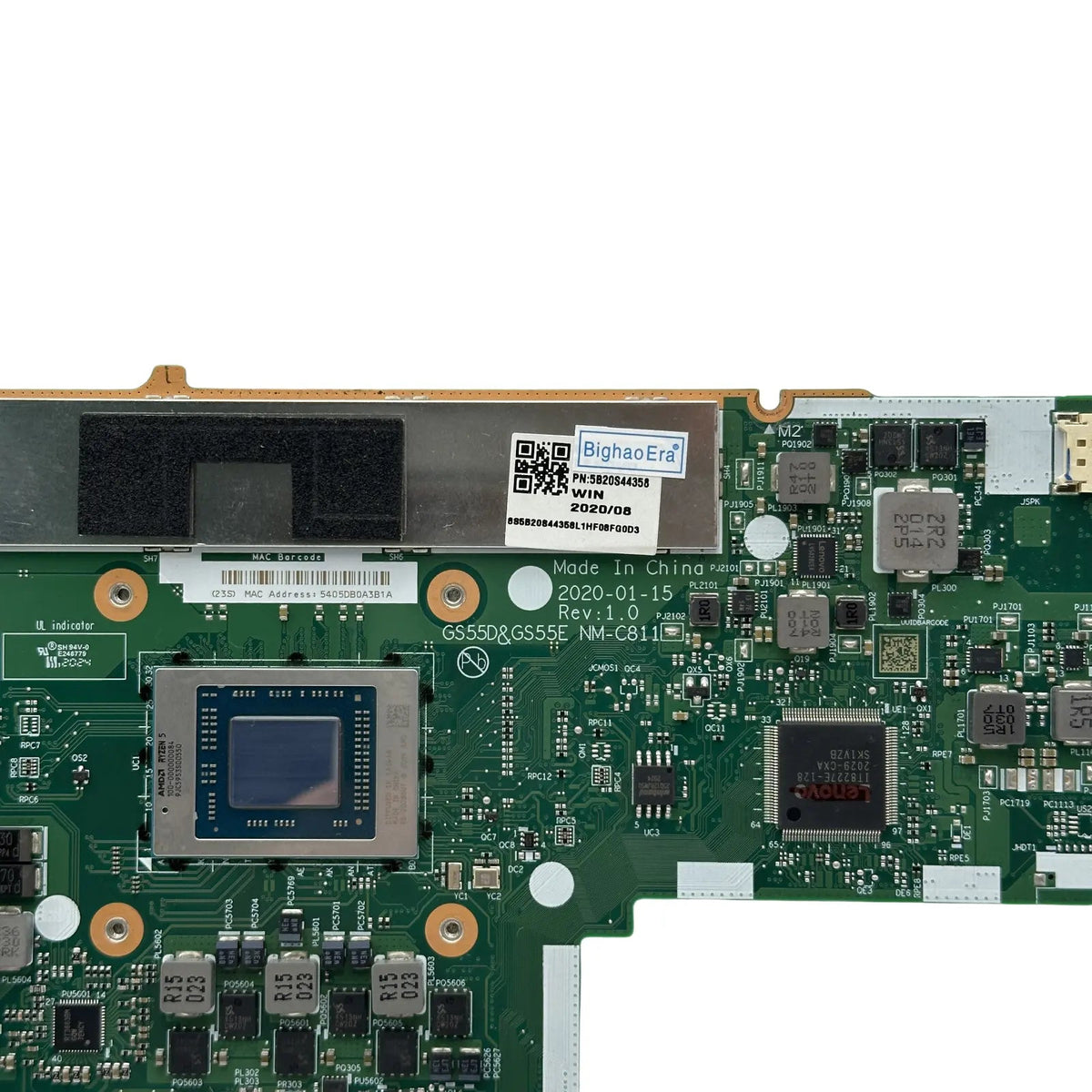 Lenovo ideapad 5-15ARE05 Motherboard NM-C811 5B20S44358 with R5-4500 8GB-RAM - Bighao-era Laptop Part