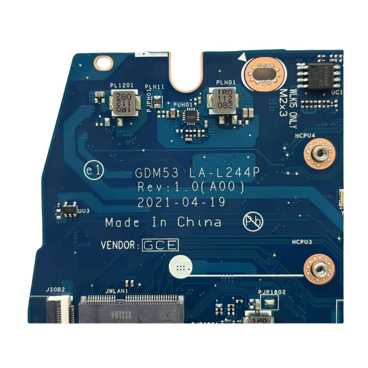 Dell Inspiron 15 3510 Motherboard LA-L244P CN-0R84G9/CN-0P1JG9 with N5030 CPU - Bighao-era Laptop Part