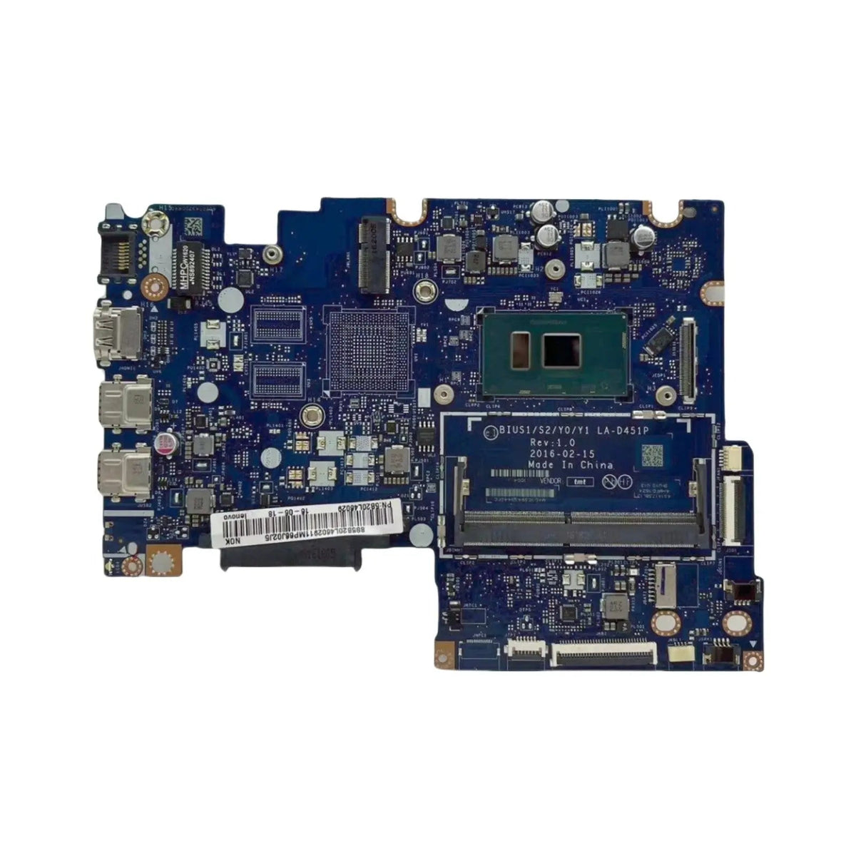 Lenovo Flex 4-1470 Yoga 510-14ISK Motherboard LA-D451P 5B20L46029 with i5-6200U CPU - Bighao-era Laptop Part