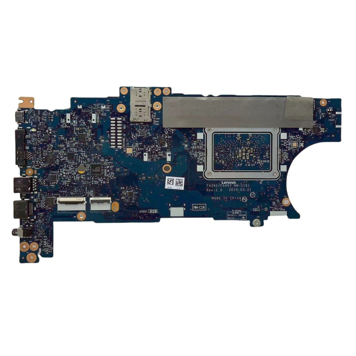 Lenovo ThinkPad X395 Motherboard NM-C181 02DM192 with R7-3700U CPU 8GB-RAM - Bighao-era Laptop Part
