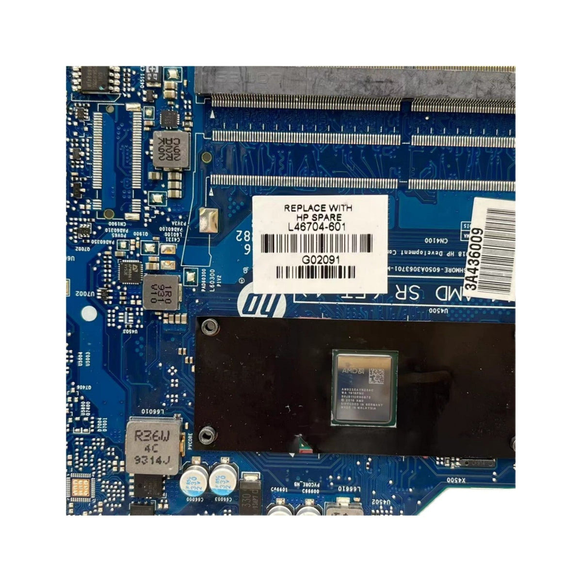 HP 14-DK Motherboard 6050A3063701 L46704-601 with A6-9225 CPU - Bighao-era Laptop Part