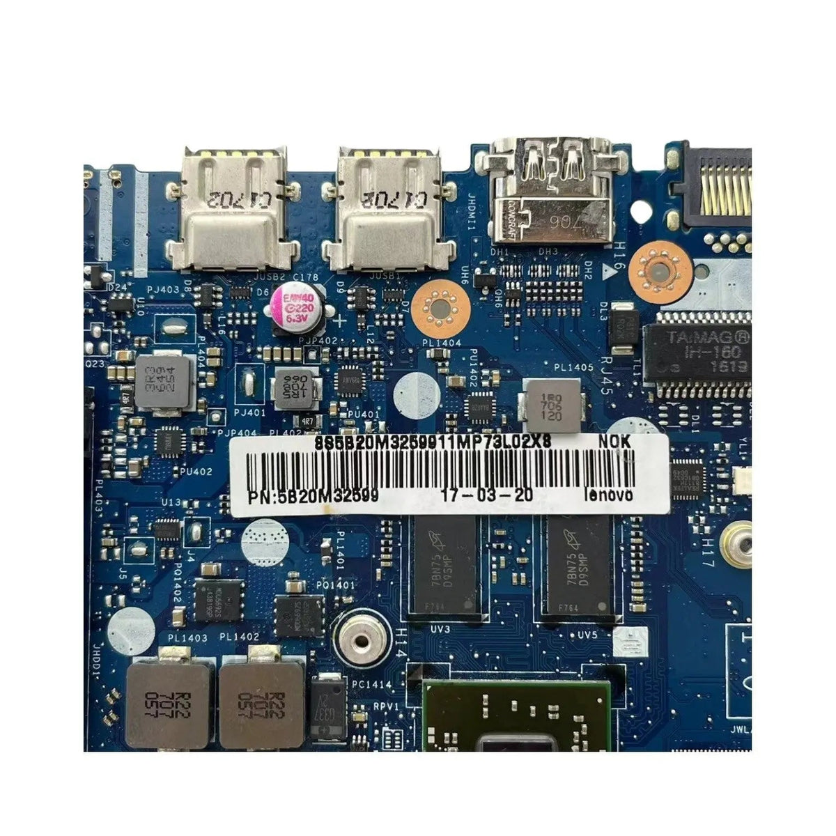 Lenovo FLEX 4-1580 Motherboard 5B20M32599 LA-E221P with i5-7200U R7 M460-2GB - Bighao-era Laptop Part