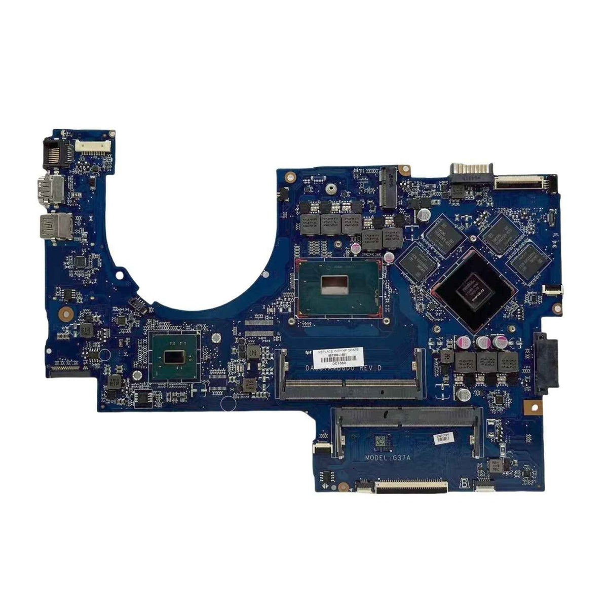 HP OMEN 17-W Motherboard DAG37AMB8D0 857389‑601 with i7-6700HQ CPU GTX960M-4GB - Bighao-era Laptop Part