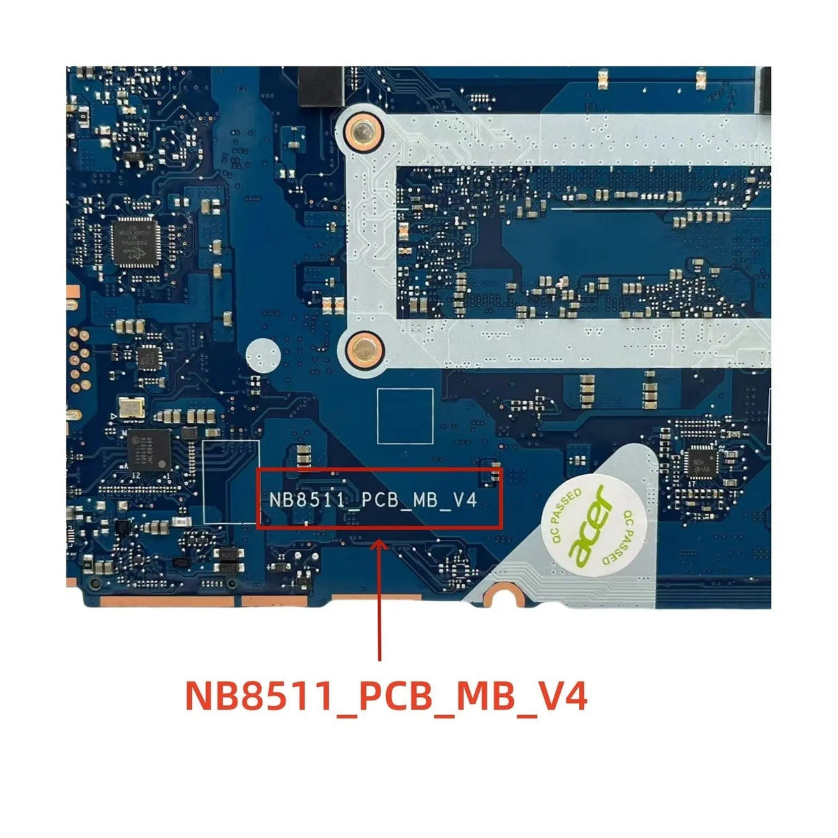 Acer Swift SF314-57 Motherboard NB8511_PCB_MB_V4 NB.HHW11.003 with i7-1065G7 8GB-RAM MX250-2GB - Bighao-era Laptop Part