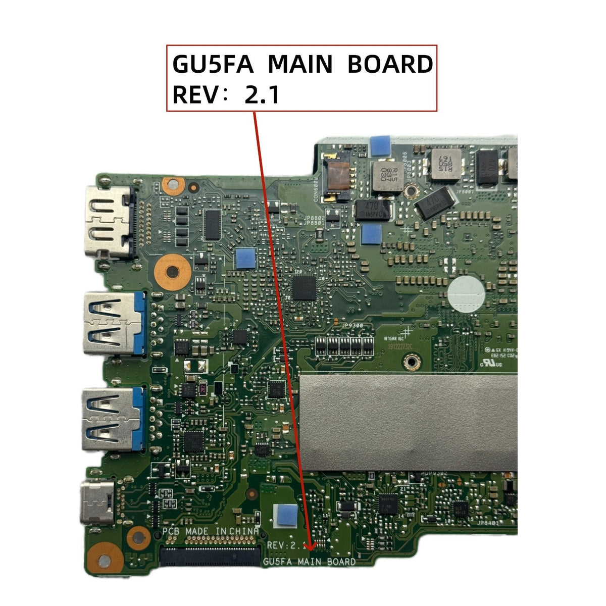 Acer Swift SF515-51T Motherboard GU5FA NB.H6911.006 with i7-8565U CPU 8GB-RAM 512GB-eMMC - Bighao-era Laptop Part