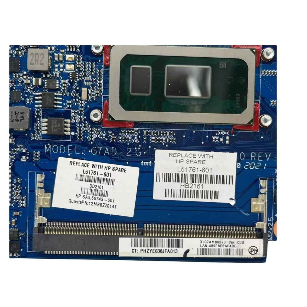 HP Pavilion 14-CE motherboard DAG7AMB38C0 L51762-601 with i7-8565U CPU MX250-2GB - Bighao-era Laptop Part