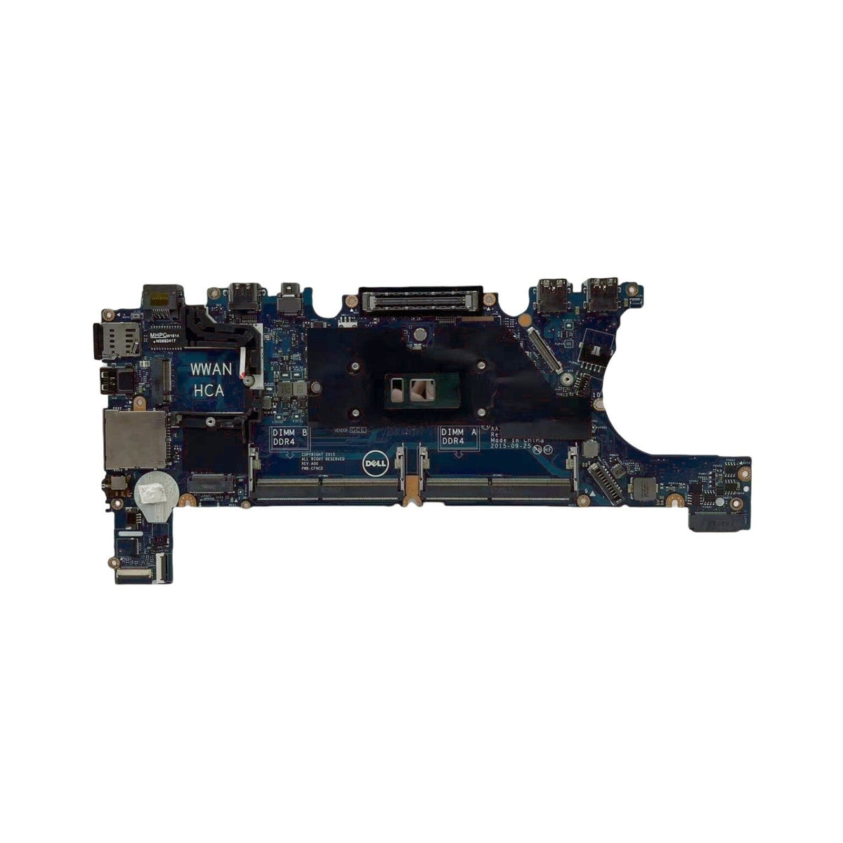 Dell Latitude E7270 Motherboard LA-C451P CN-00DTF3 with i5-6200U CPU - Bighao-era Laptop Part