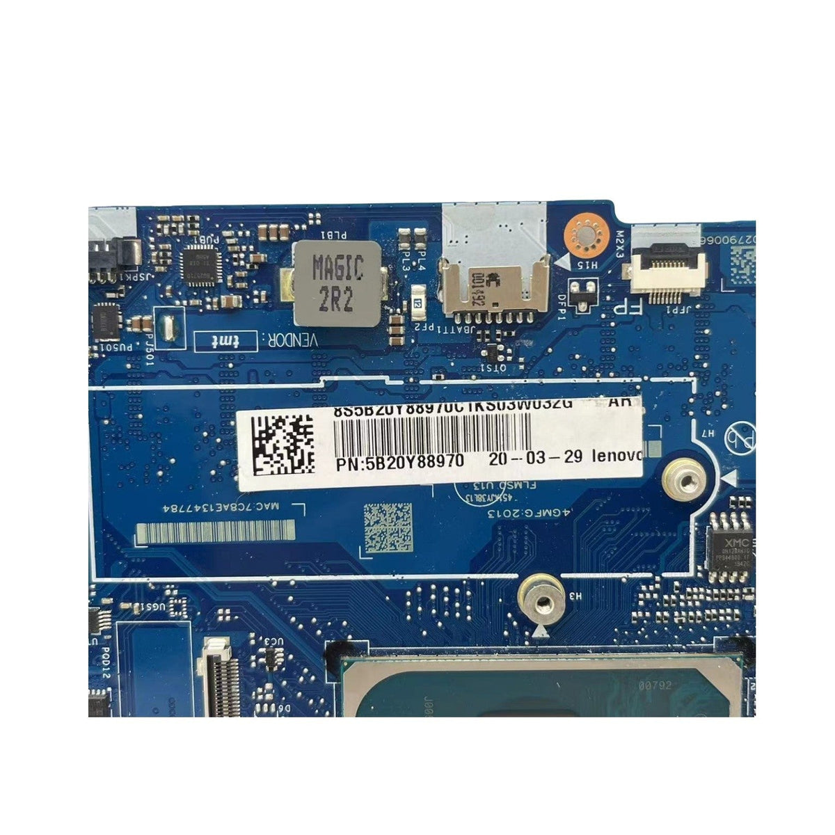 Lenovo Ideapad 5-14IIL05 Motherboard 5B20Y88970 LA-J551P with i5-1035G1 8GB-RAM - Bighao-era Laptop Part