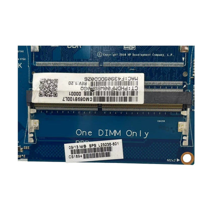 HP 14‑CK 240 G7 Motherboard 6050A2977701 L23236-601 with Pentium N5000 - Bighao-era Laptop Part