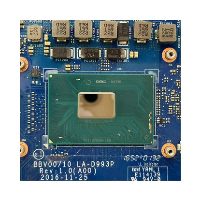 Dell Inspiron 15 7000 Gaming 7567 Motherboard LA-D993P CN-0P84C9 with i7-7700HQ GTX1050Ti-4GB - Bighao-era Laptop Part