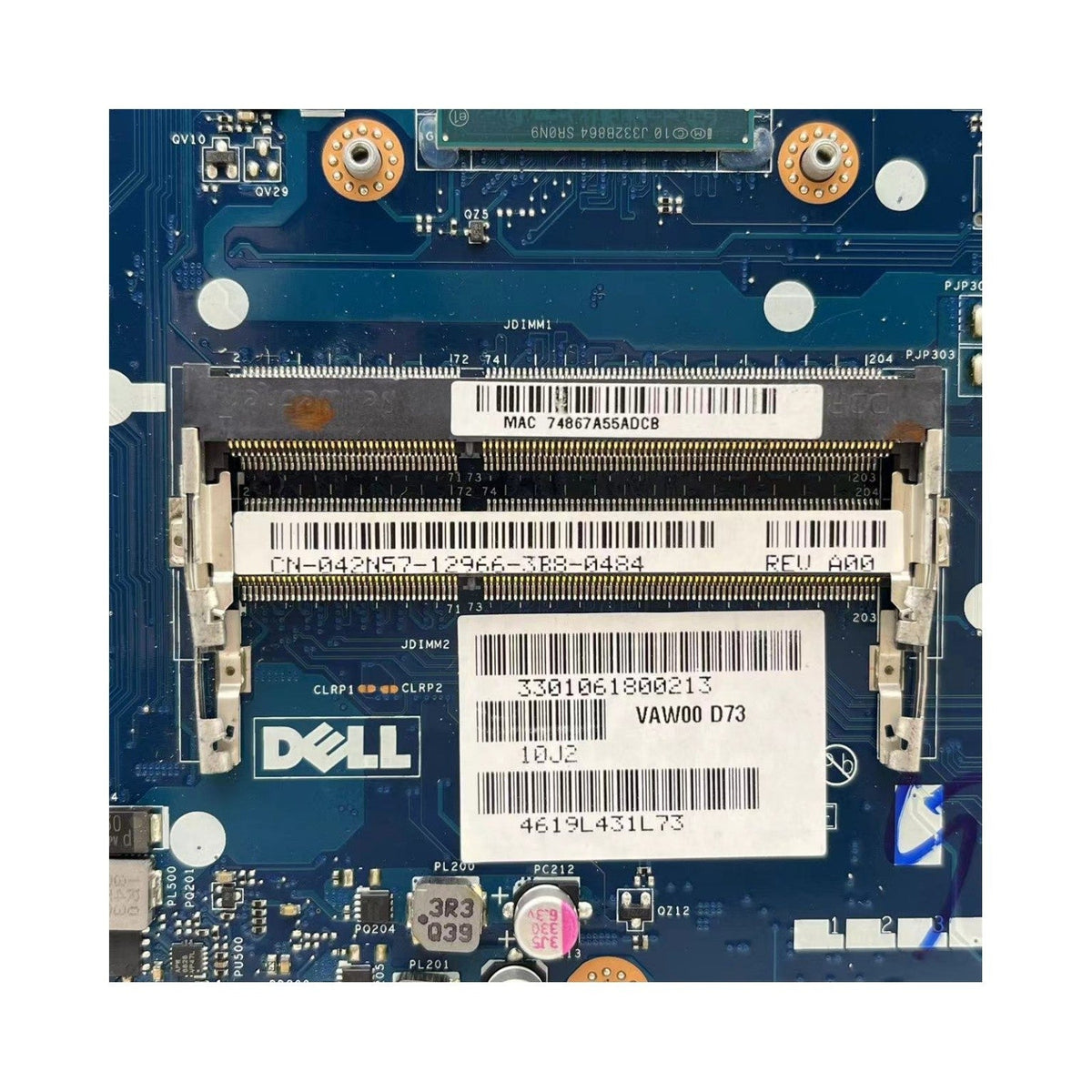 Dell Inspiron 3521 Motherboard LA-9104P CN-042N57 with i3-3217U HD7670M-1GB - Bighao-era Laptop Part