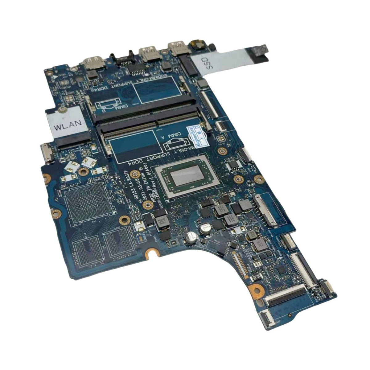 Dell Inspiron 3505 Motherboard LA-K037P CN‑0Y6PDY with R5-3450U CPU - Bighao-era Laptop Part