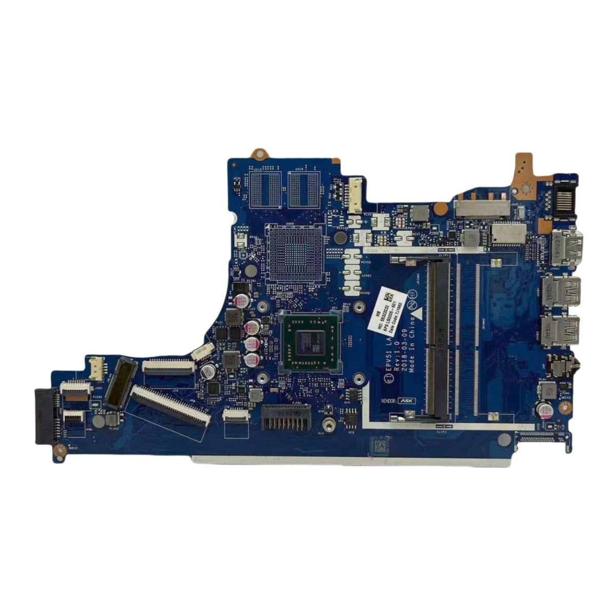 HP 255 G7 15-DB Motherboard LA-G078P L50005-601 with A6-9225 CPU - Bighao-era Laptop Part