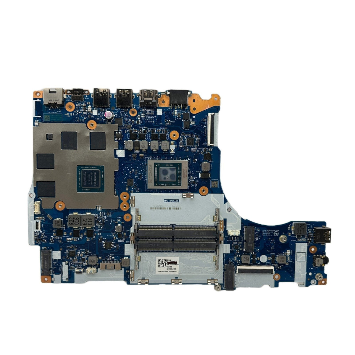 Lenovo Legion 5-15ARH05 Motherboard NM-D041 5B20S44551 with R5-4600H CPU GTX1650-4GB - Bighao-era Laptop Part