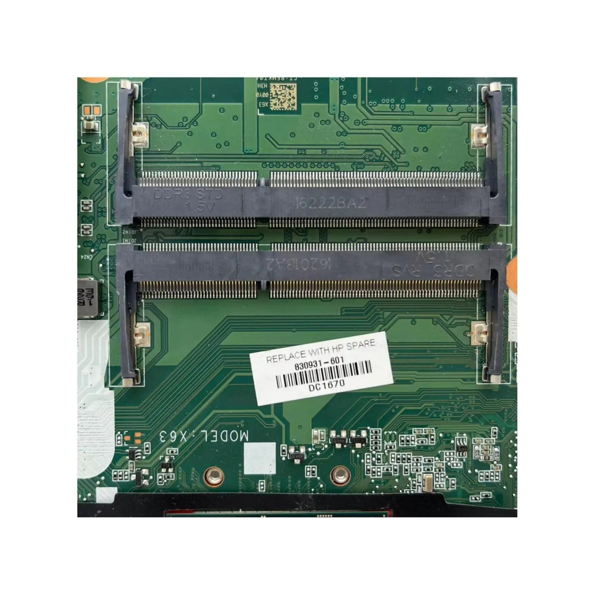 HP ProBook 450 G3 Motherboard DA0X63MB6H1 830931-601 with i5-6200U CPU - Bighao-era Laptop Part