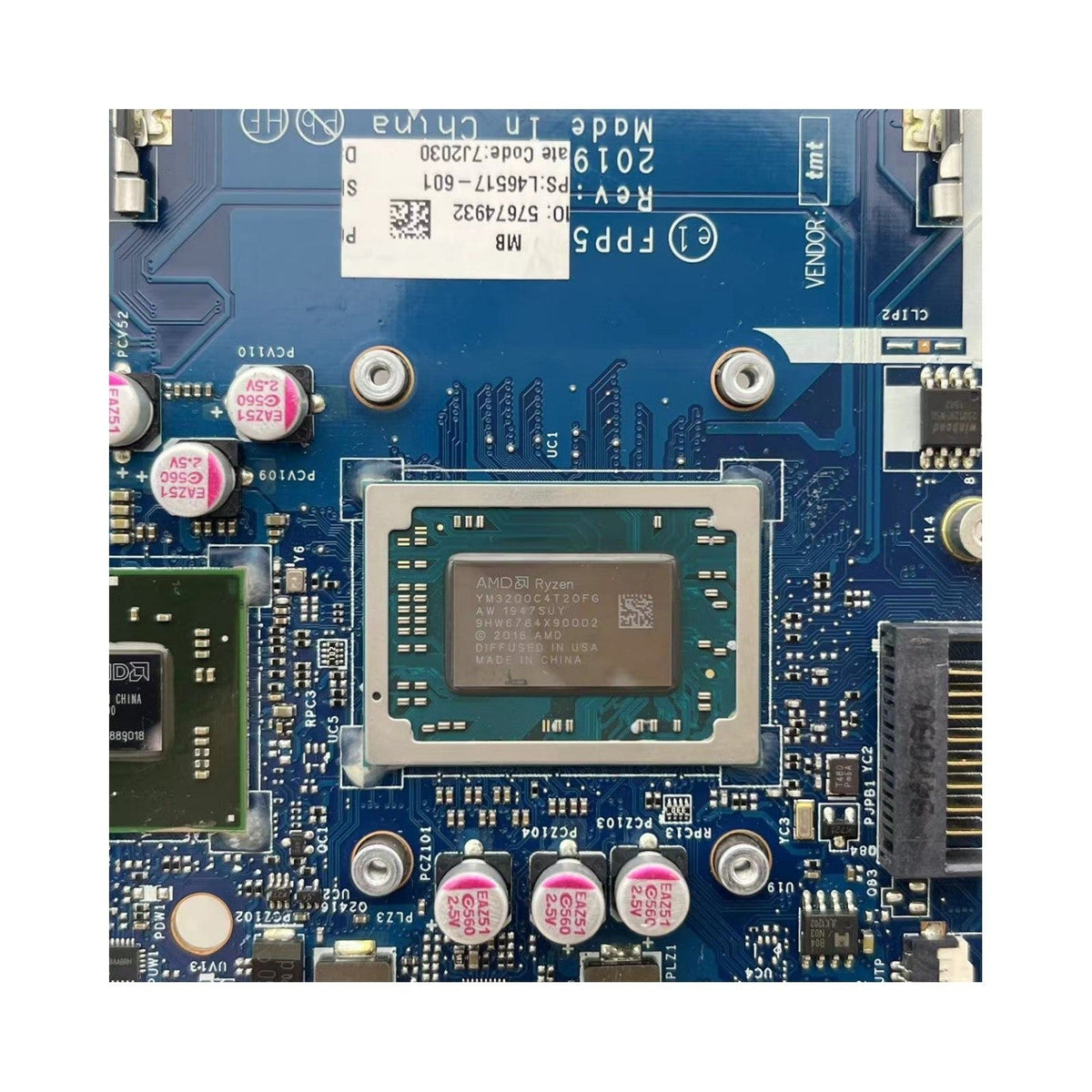 HP 15-DB Motherboard LA-G07JP L46517-601 with R3-3200U R530-2GB - Bighao-era Laptop Part