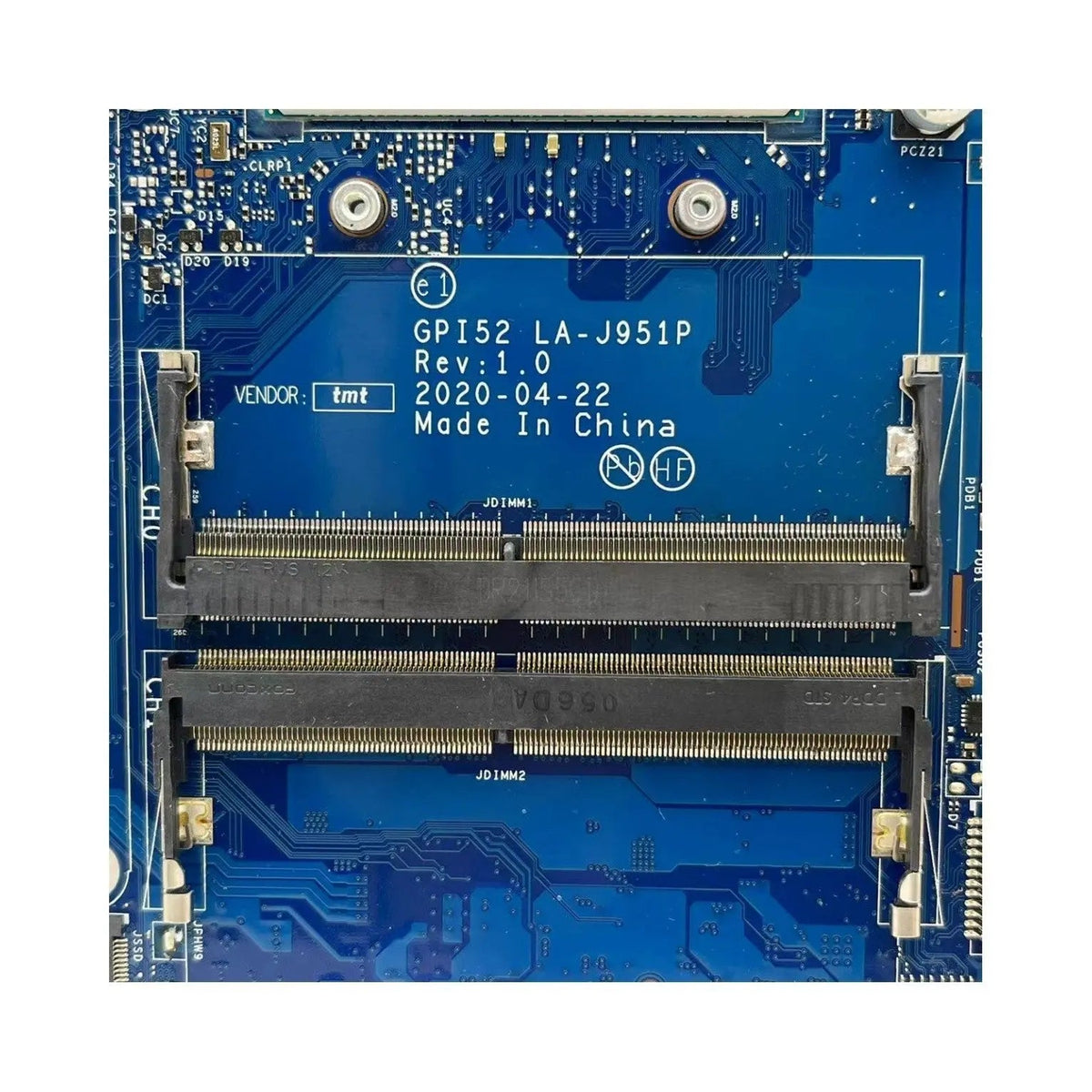 HP 15-DA 250 G7 Motherboard LA-J951P L92842-601 with i3-1005G1 CPU - Bighao-era Laptop Part
