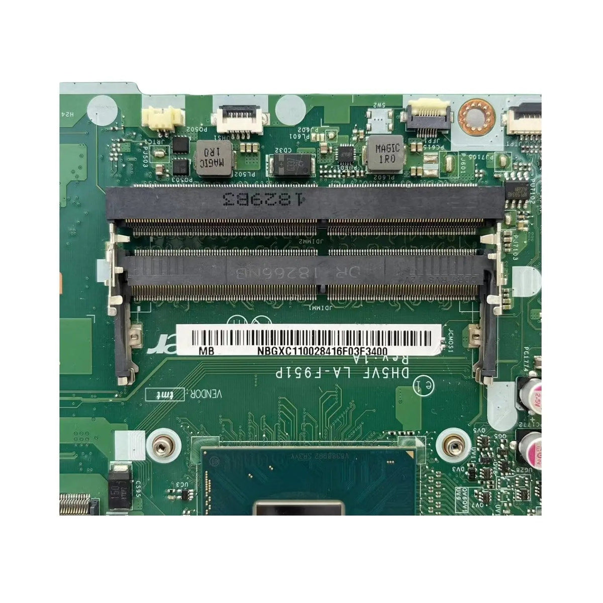 Acer Aspire A715-72G Motherboard LA-F951P NB.GXC11.002 with i7-8750H GTX1050Ti-4GB - Bighao-era Laptop Part