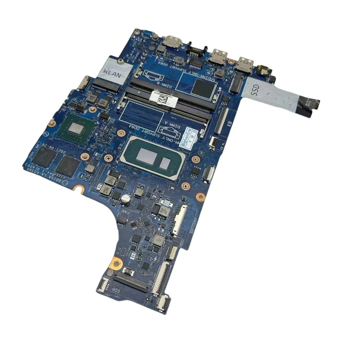 Dell Vostro 3400 3500 Motherboard LA-K036P CN-0YFV38 with i5-1135G7 MX330-2GB - Bighao-era Laptop Part