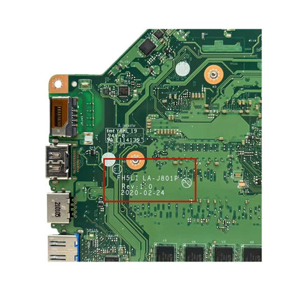 Acer Extensa EX215‑52 Aspire A315‑56 Motherboard LA-J801P NB.HS511.002 with i5-1035G1 CPU 4GB-RAM - Bighao-era Laptop Part