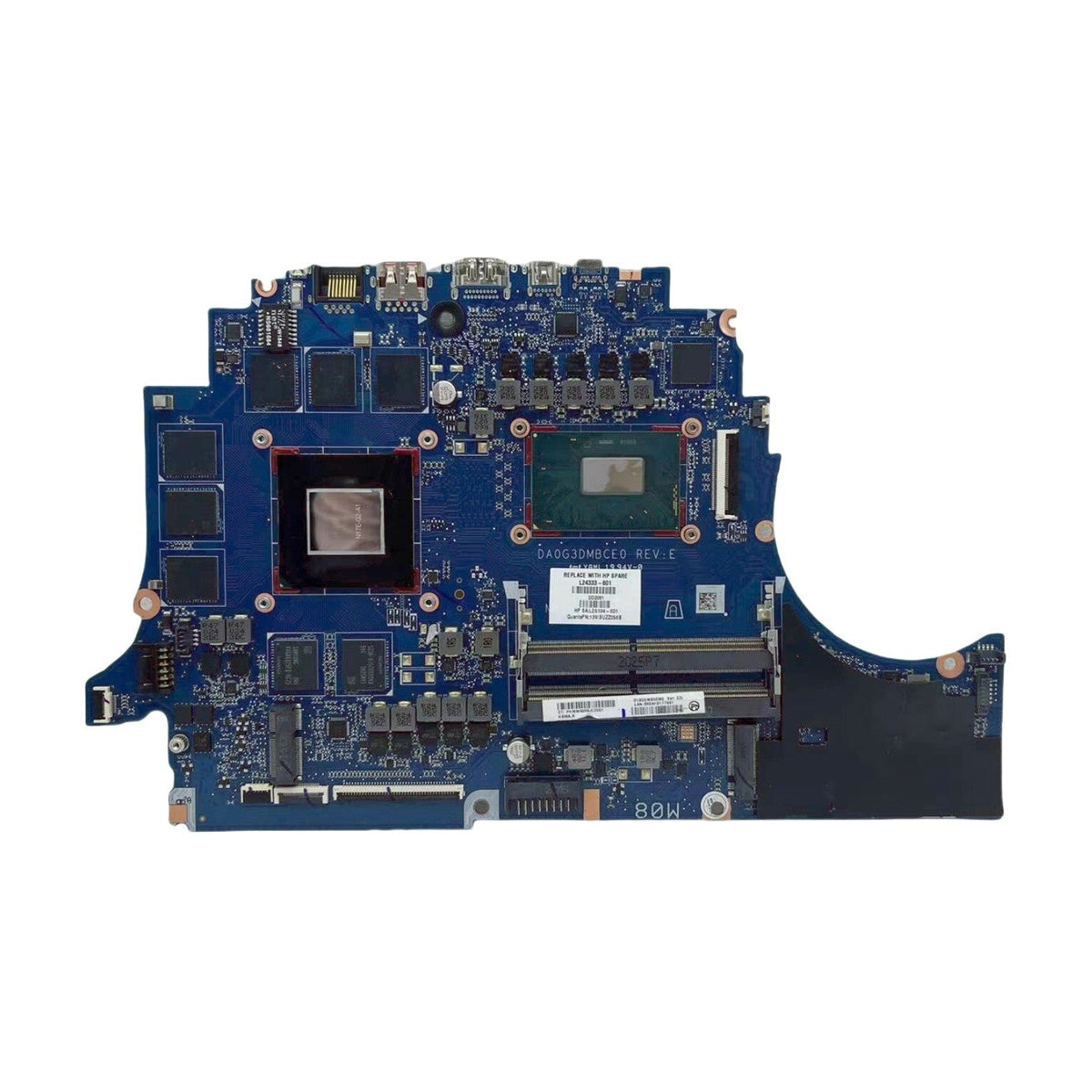 HP Omen 15-DC Motherboard DA0G3DMBCE0 L36478‑601 with i5-8300H GTX1060-3GB - Bighao-era Laptop Part