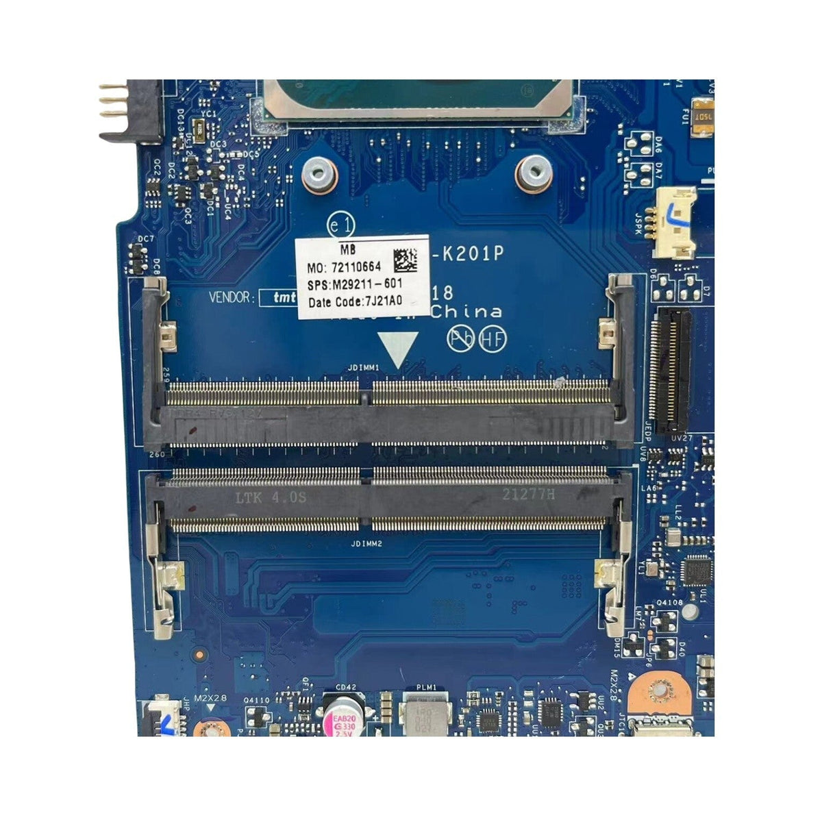 HP Pavilion 15-DW Motherboard M29211-601 LA-K201P with i5-1135G7 MX350-2GB - Bighao-era Laptop Part