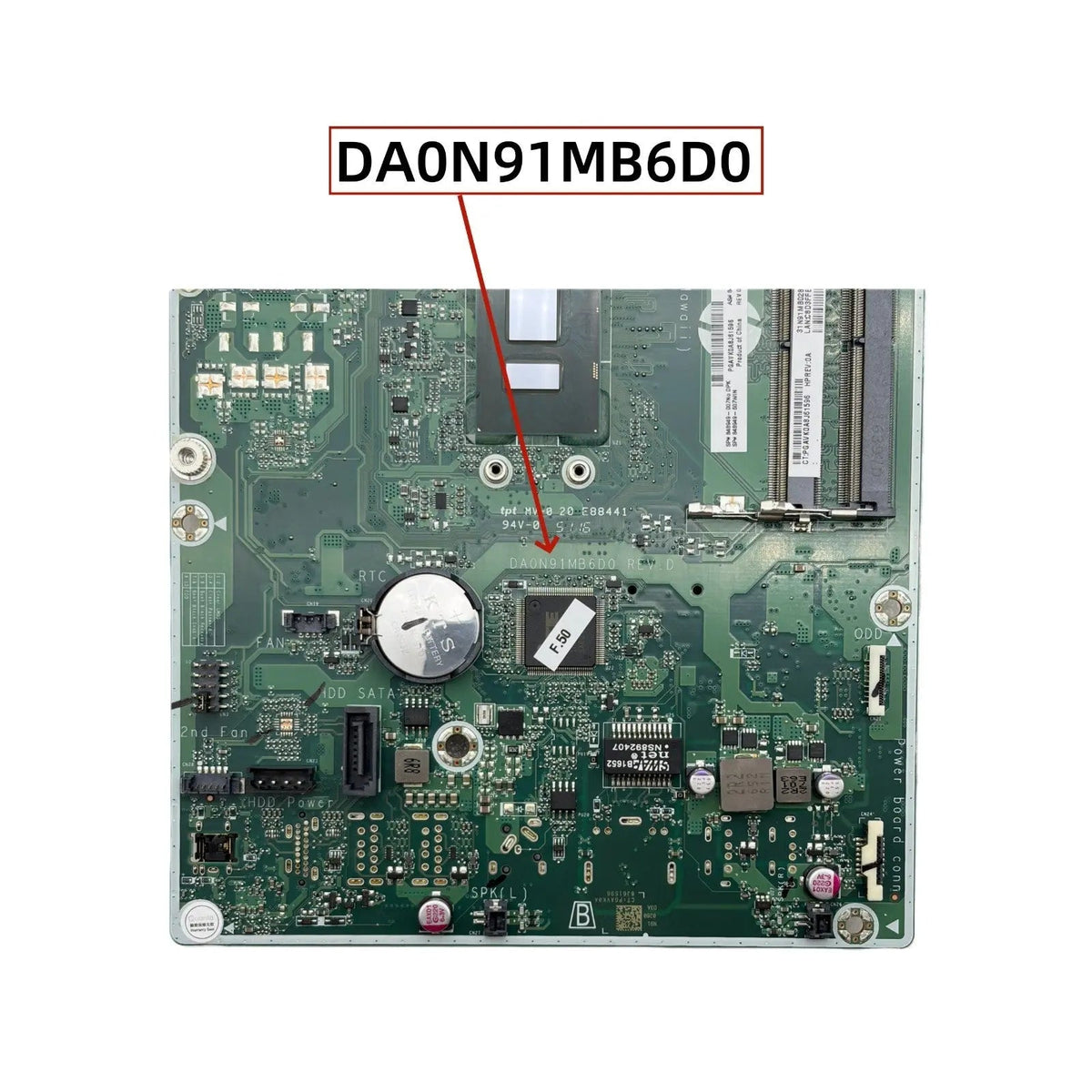 HP All‑in‑One 20-C 22-B 24-G Motherboard DA0N91MB6D0 848949-607 with i3-7100 CPU - Bighao-era Laptop Part