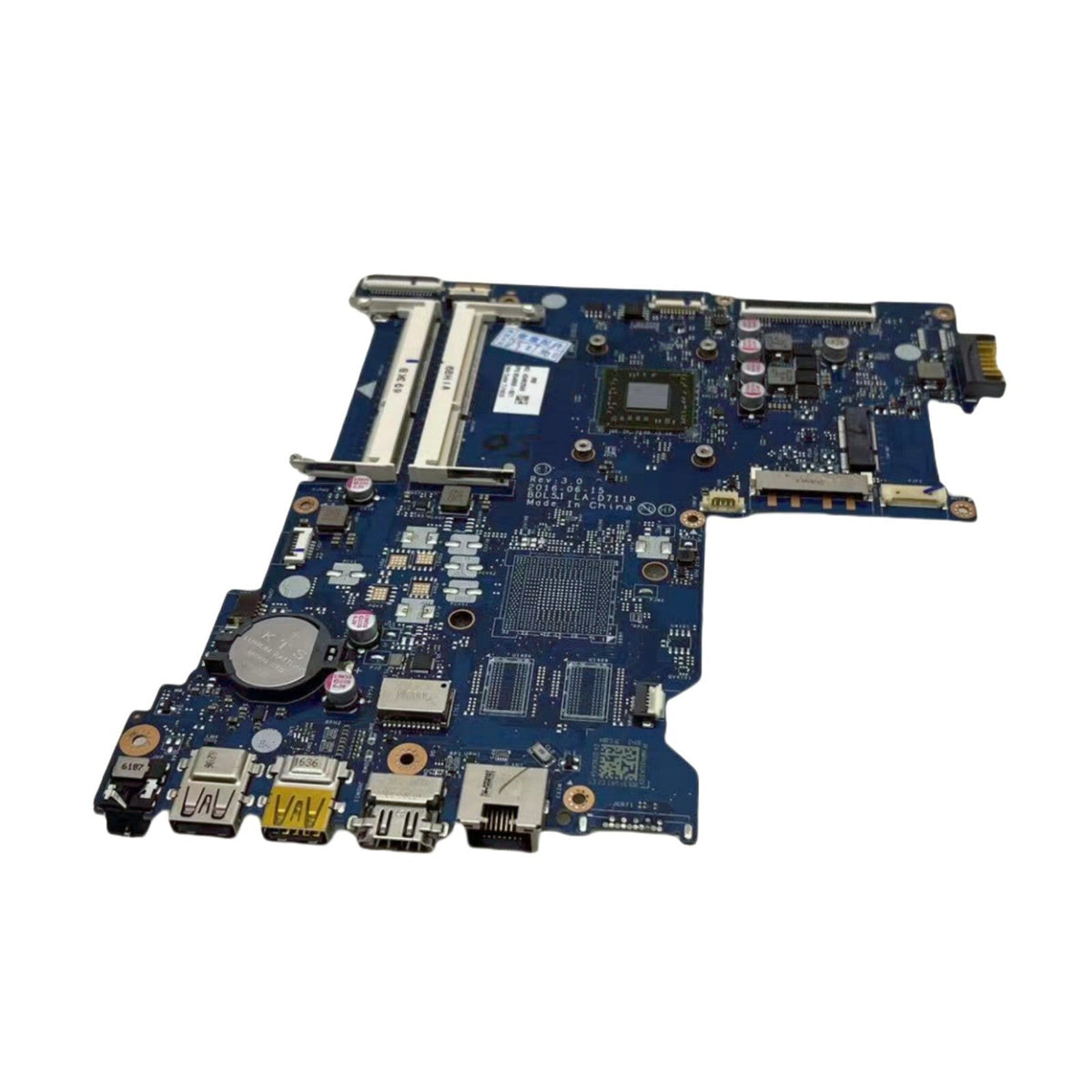 HP Pavilion 15-BA Motherboard LA-D711P 854968-601 with E2-7110 CPU - Bighao-era Laptop Part