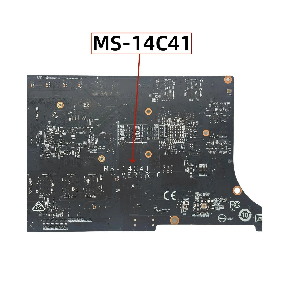 MSI Prestige 14Evo A11M Motherboard MS-14C41 with i5-1165G7 CPU 16GB-RAM - Bighao-era Laptop Part