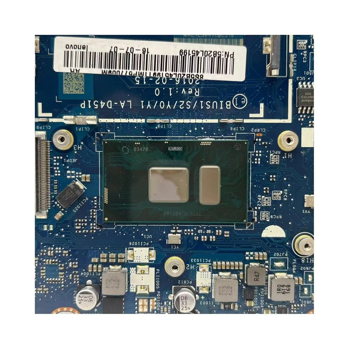Lenovo Yoga 510-14ISK Motherboard LA-D451P 5B20L45199 with i7-6500U R7 M460-2GB - Bighao-era Laptop Part