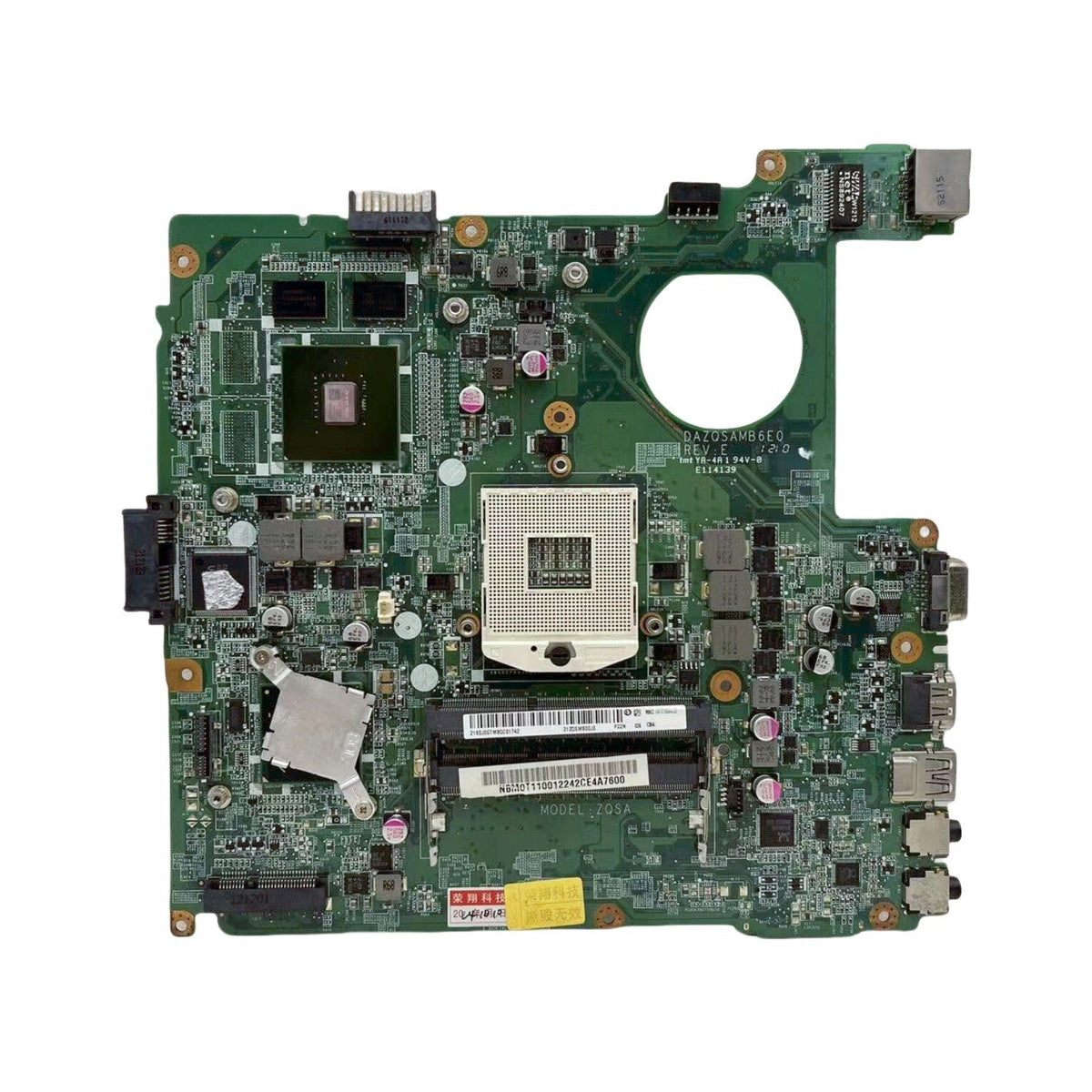 Acer Aspire E1-471G Motherboard DAZQSAMB6E0 NB.M1S11.001 with HM77 GT620M-1GB - Bighao-era Laptop Part