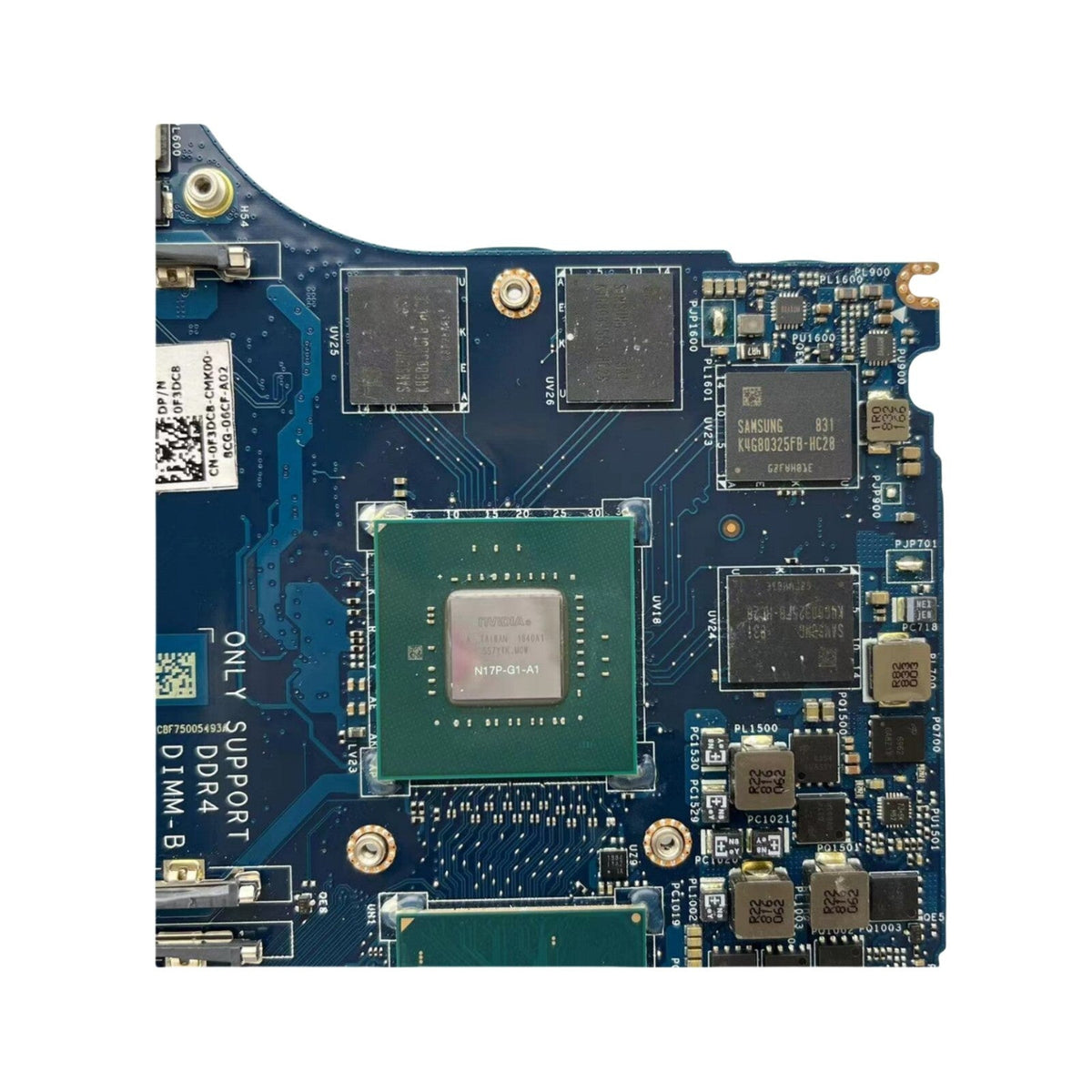 Dell XPS 15 9570 Motherboard LA-G341P CN-0F3DC8 with i7-8750H GTX1050Ti-4GB - Bighao-era Laptop Part