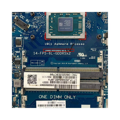 HP 14-DK 14S-DK 245 G7 Motherboard 6050A3068501 L56249-601 with Athlon 300U CPU - Bighao-era Laptop Part