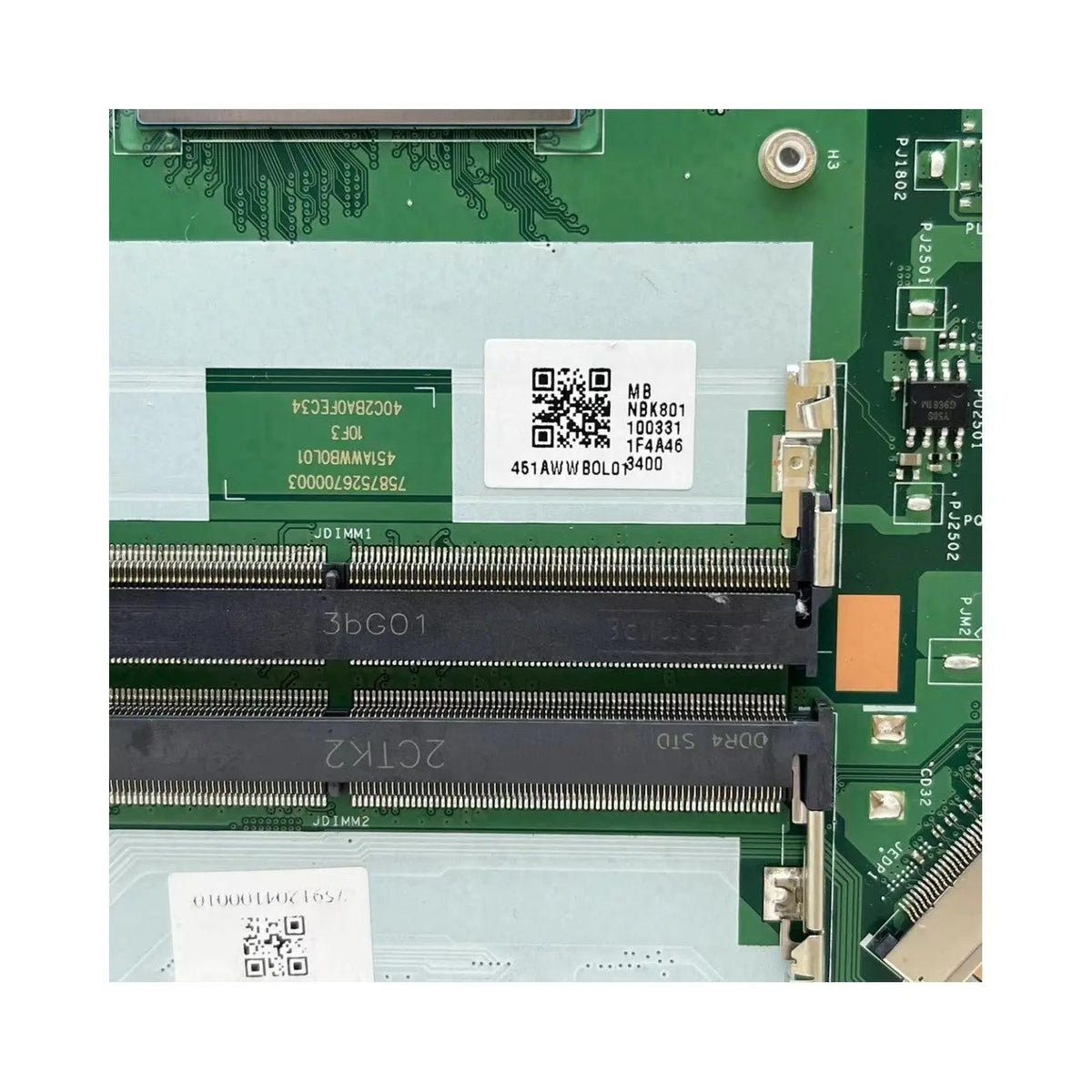 Acer Aspire A515-47 Motherboard LA-M214P NB.K8011.003 with R7-5700 CPU Type-C - Bighao-era Laptop Part