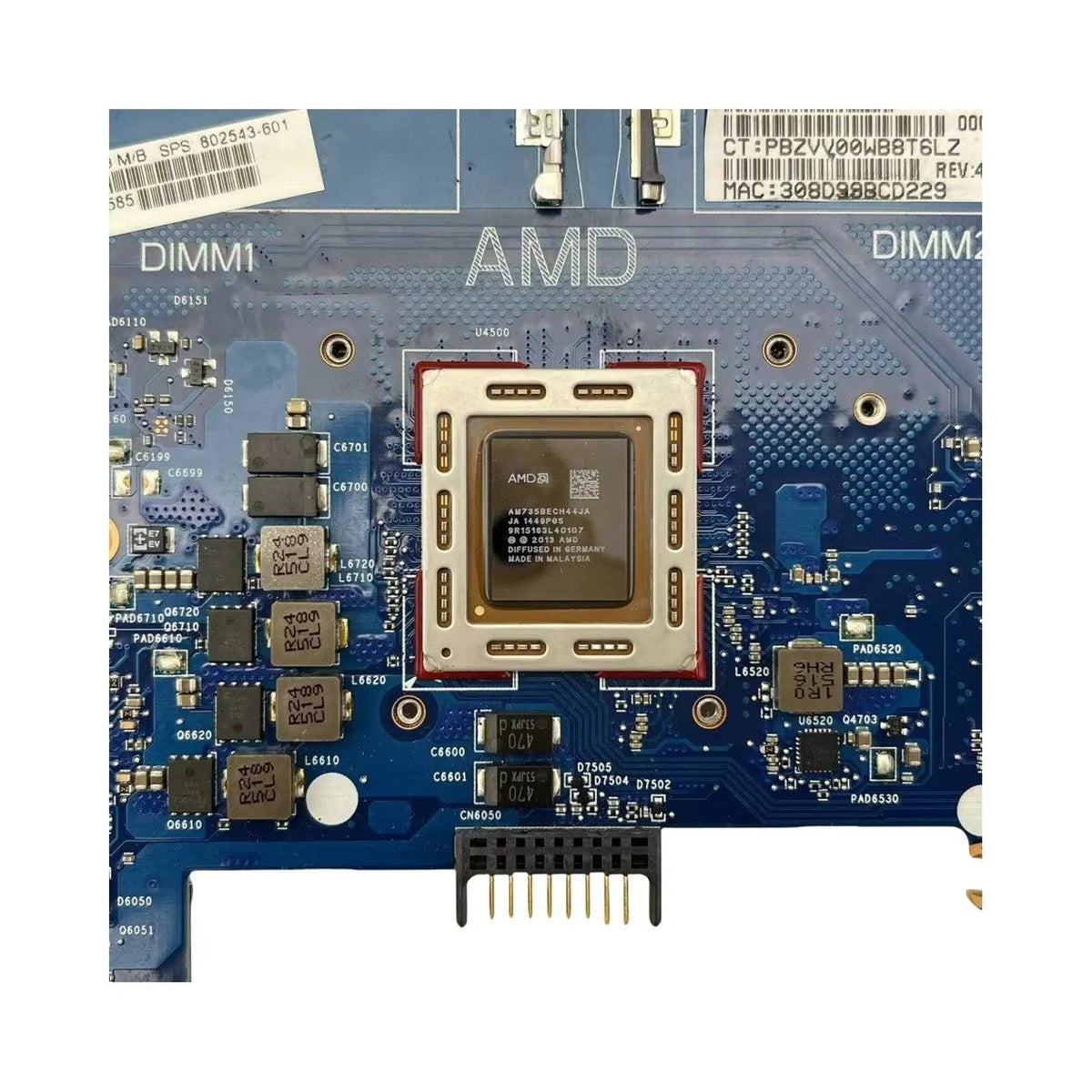HP Elitebook 745/755/845 G2 Motherboard 6050A2644501 802543-601 with A10-7350B CPU - Bighao-era Laptop Part