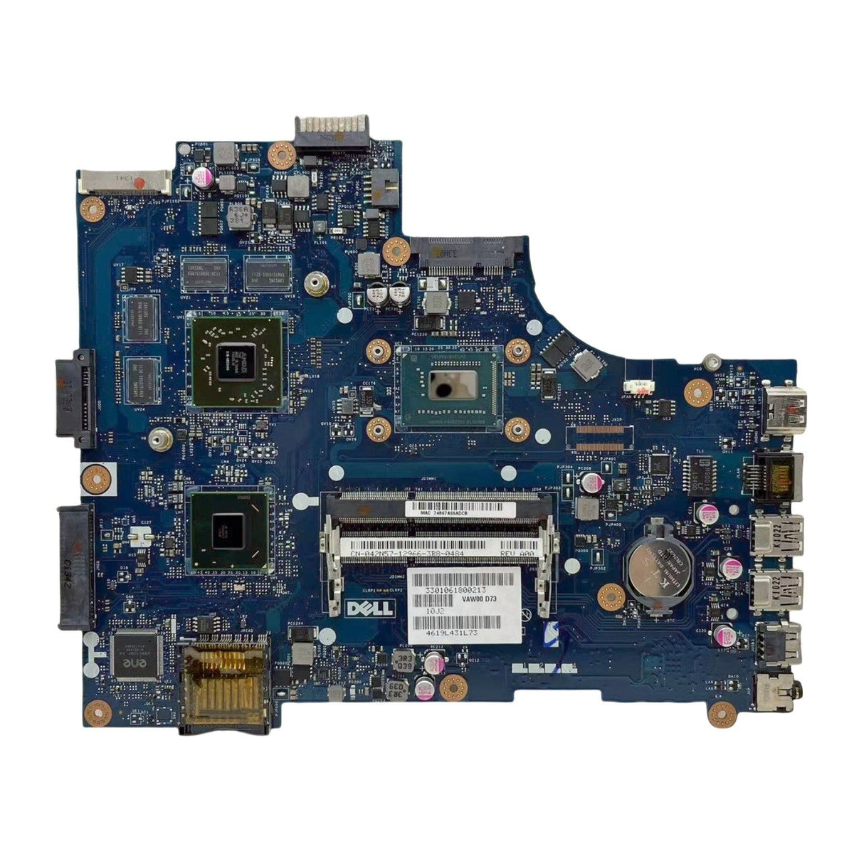 Dell Inspiron 3521 Motherboard LA-9104P CN-042N57 with i3-3217U HD7670M-1GB - Bighao-era Laptop Part