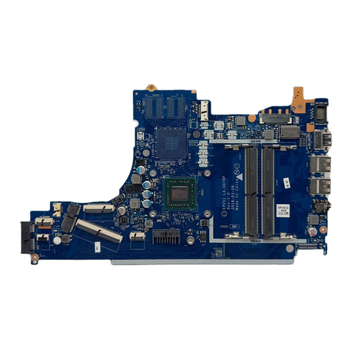HP 15-DB 255 G7 Motherboard LA-G078P L20477-601 with A9-9425 CPU - Bighao-era Laptop Part