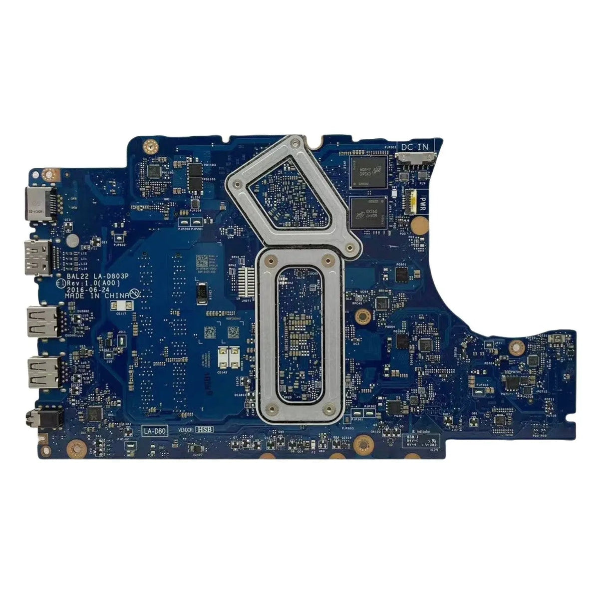 Dell Inspiron 15‑5565 Motherboard LA-D803P CN-0R1WJH with A10-9600P R7 M440-4GB - Bighao-era Laptop Part
